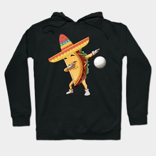 Dabbing golf taco dab Hoodie